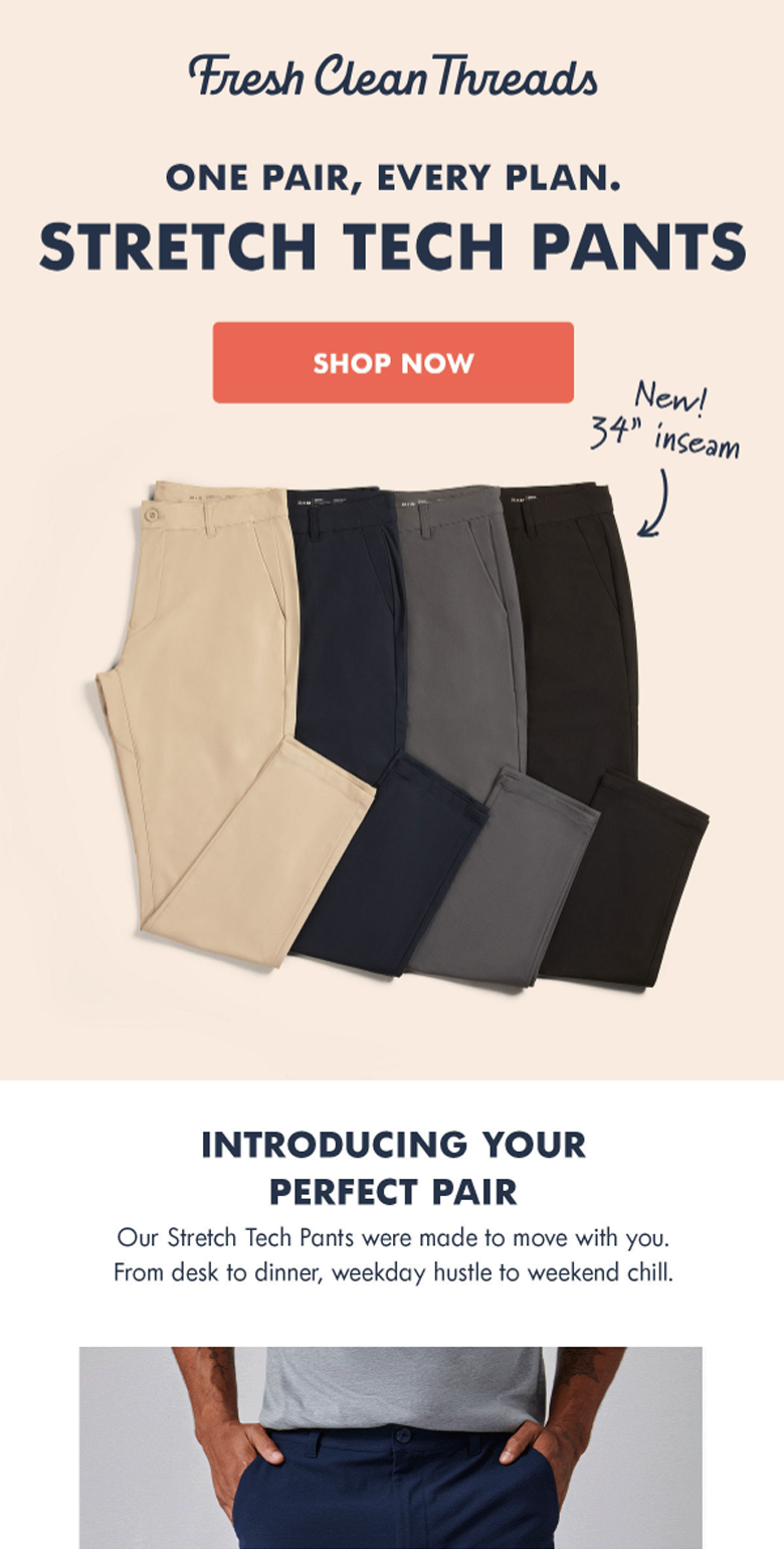 Email Example: Product Drop from Fresh Clean Threads